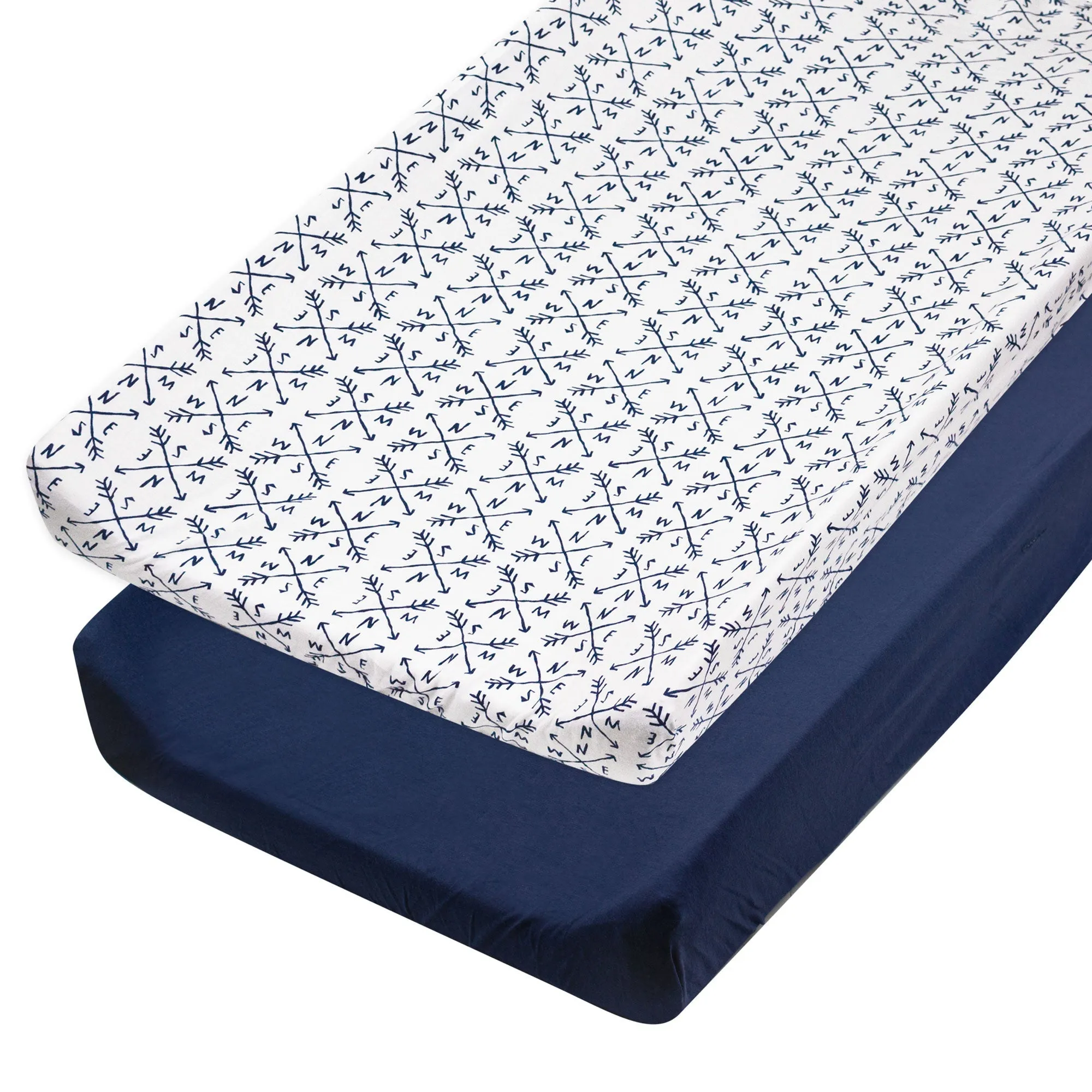 2-Pack Organic Cotton Changing Pad Covers