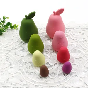 4 PCS Silicon Avocado - Stack Toy Set for Babies