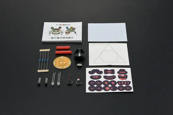 4-Soldering Light Chaser Beam Robot Kit