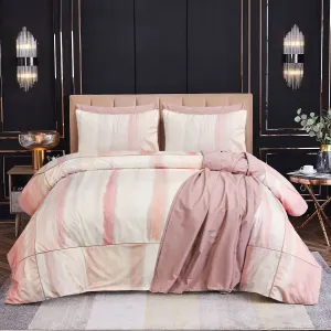 6 PCS BED SET SERENITY SLUMBER PINK