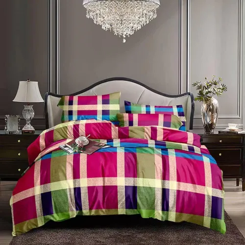 6 Pcs Bedding Set With Duvet Covers, Bedsheet &  Pillow Case