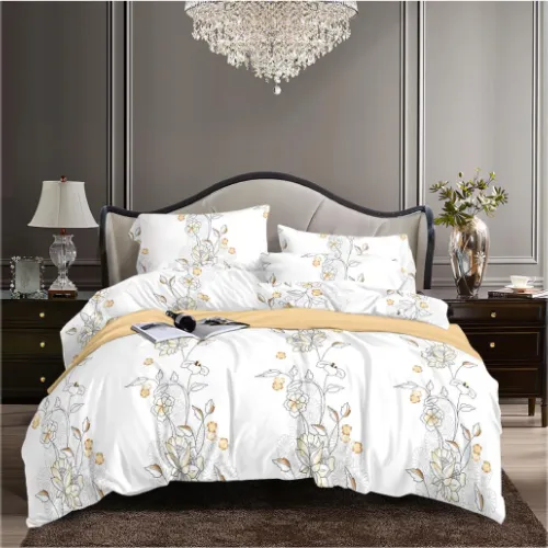 6 Pcs Bedding Set With Duvet Covers, Bedsheet &  Pillow Case