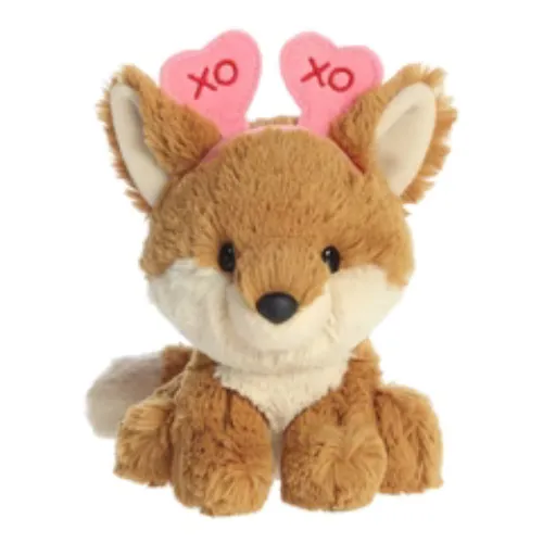 6" XOXO Fox Stuffed Plush