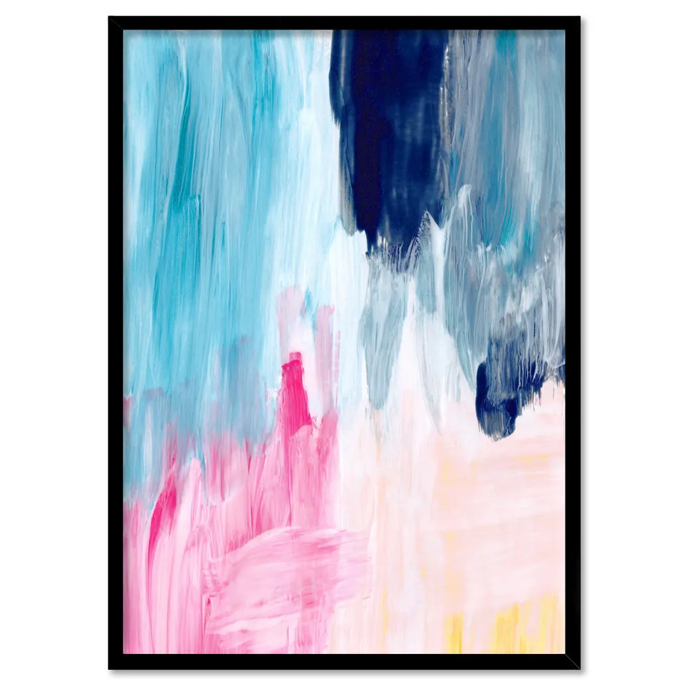 Abstract Brights Painting - Art Print