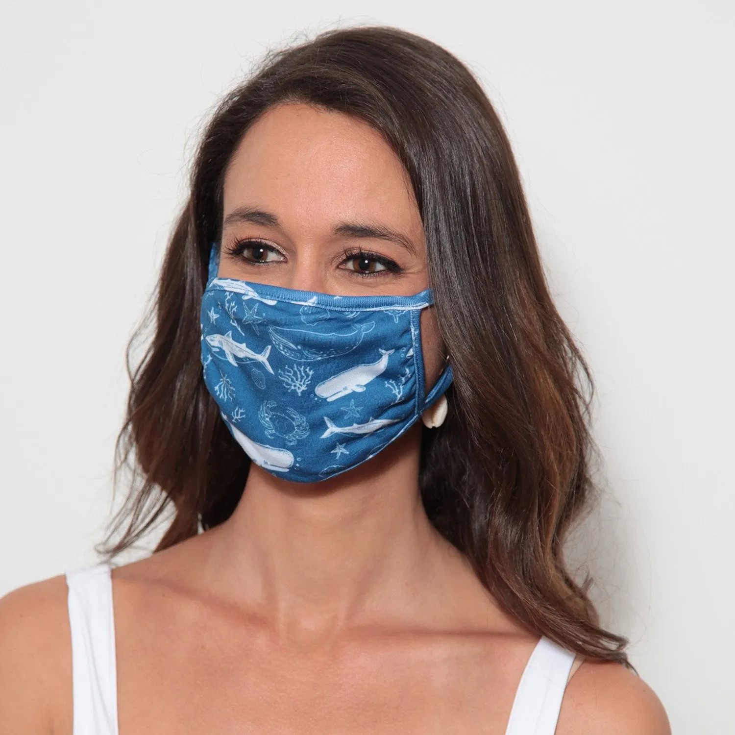 Adult Face Mask: Sea Creatures