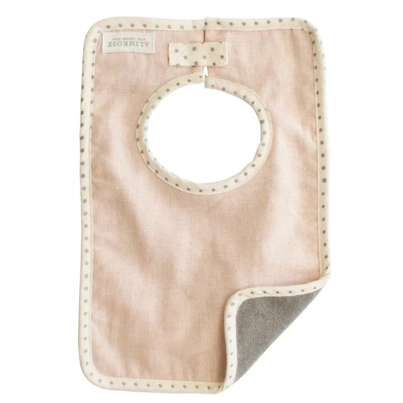 Alimrose - Bobby Bib Pink Linen