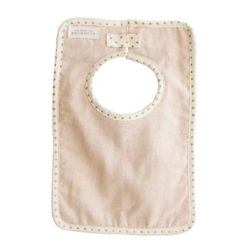 Alimrose - Bobby Bib Pink Linen