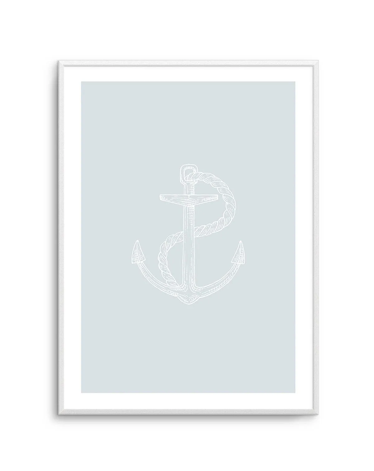 Anchor | 2 Colour Options Art Print