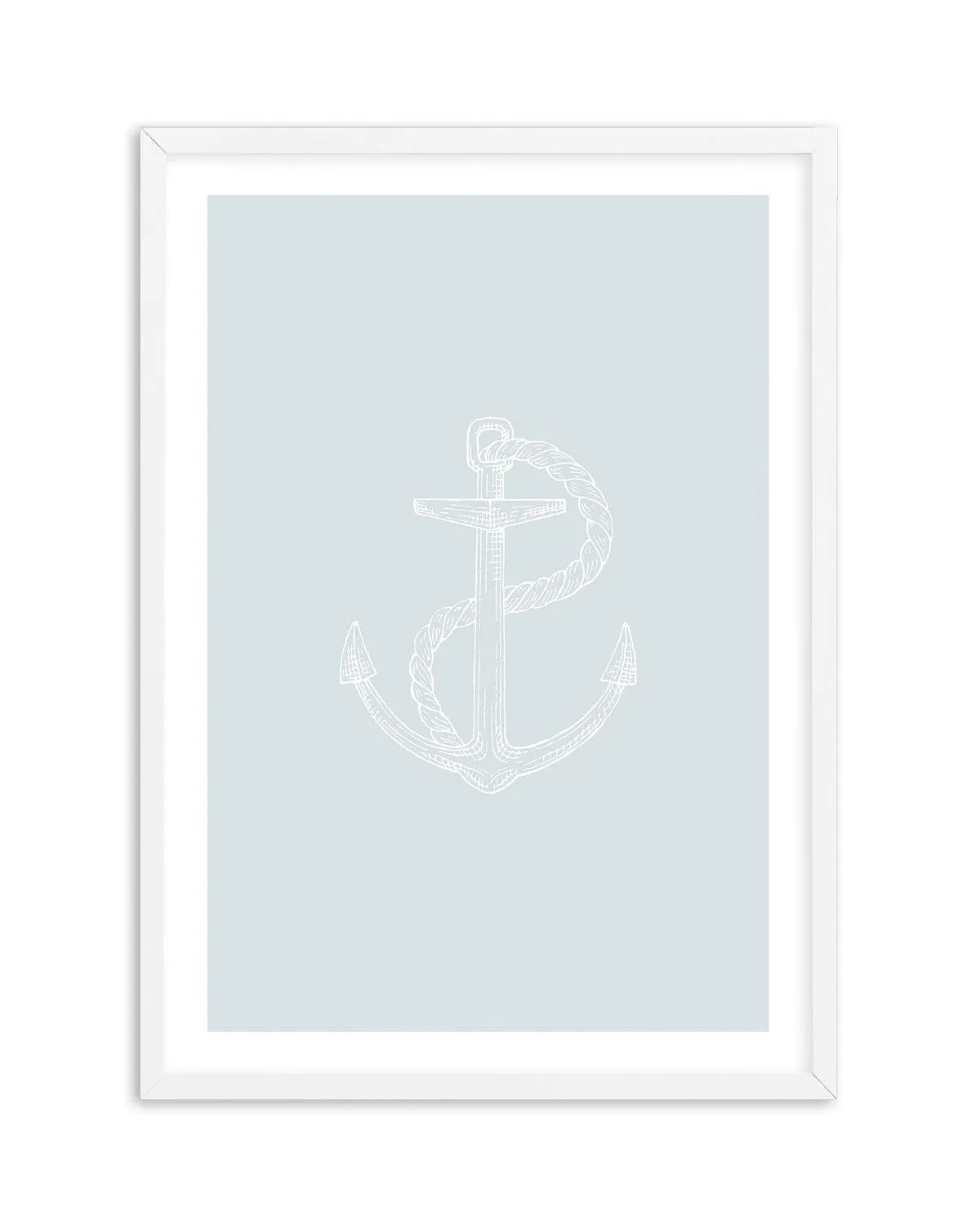 Anchor | 2 Colour Options Art Print