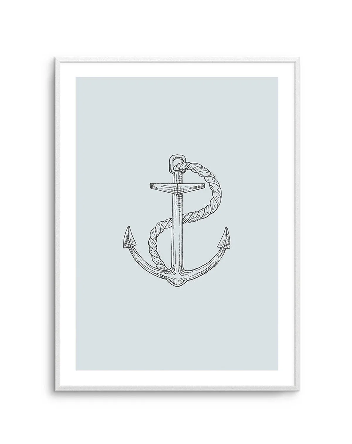 Anchor | 2 Colour Options Art Print