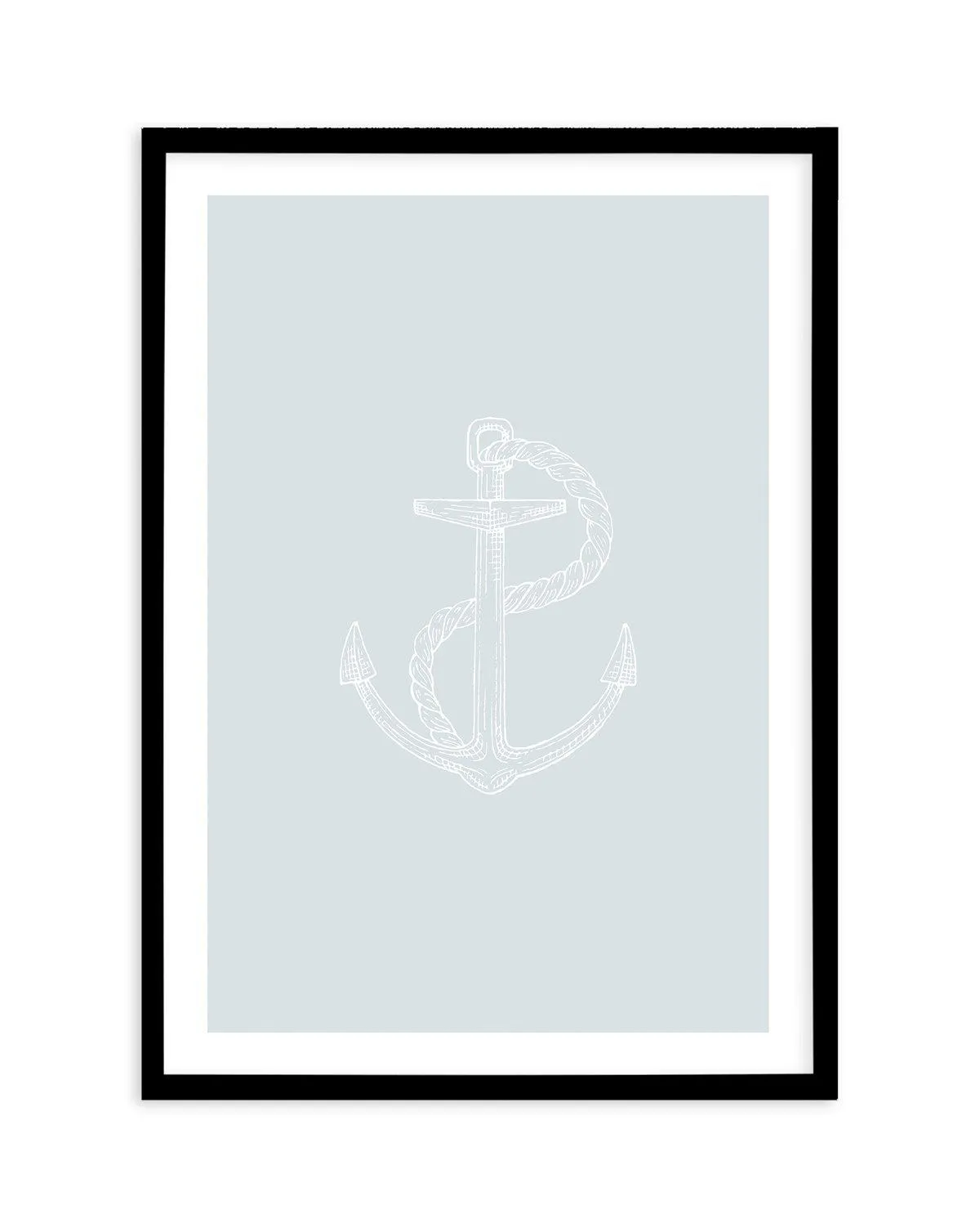 Anchor | 2 Colour Options Art Print