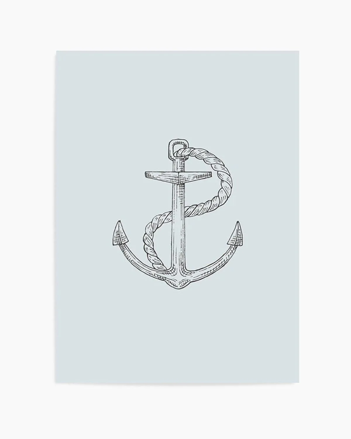 Anchor | 2 Colour Options Art Print