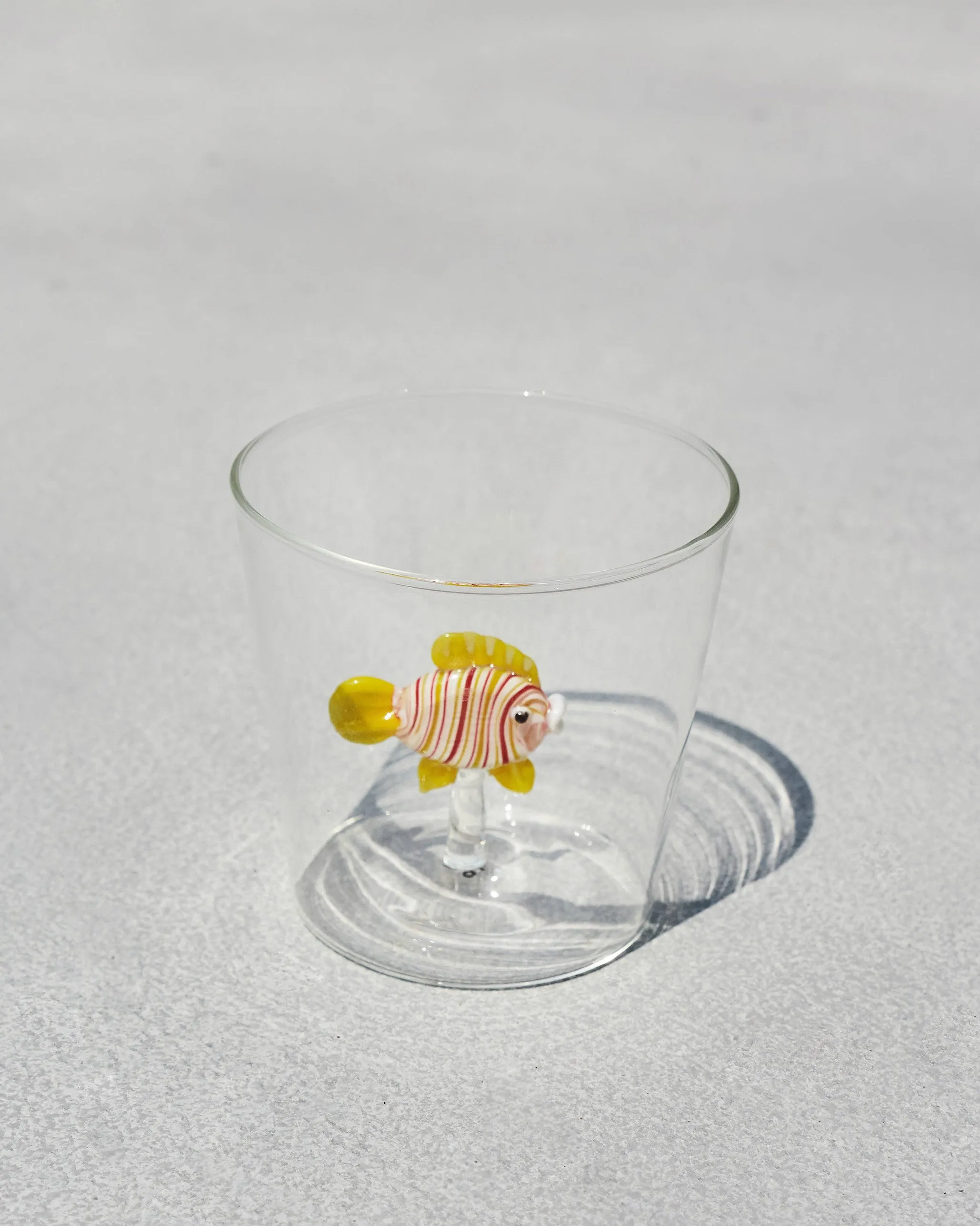 Angelfish Glass - Yellow