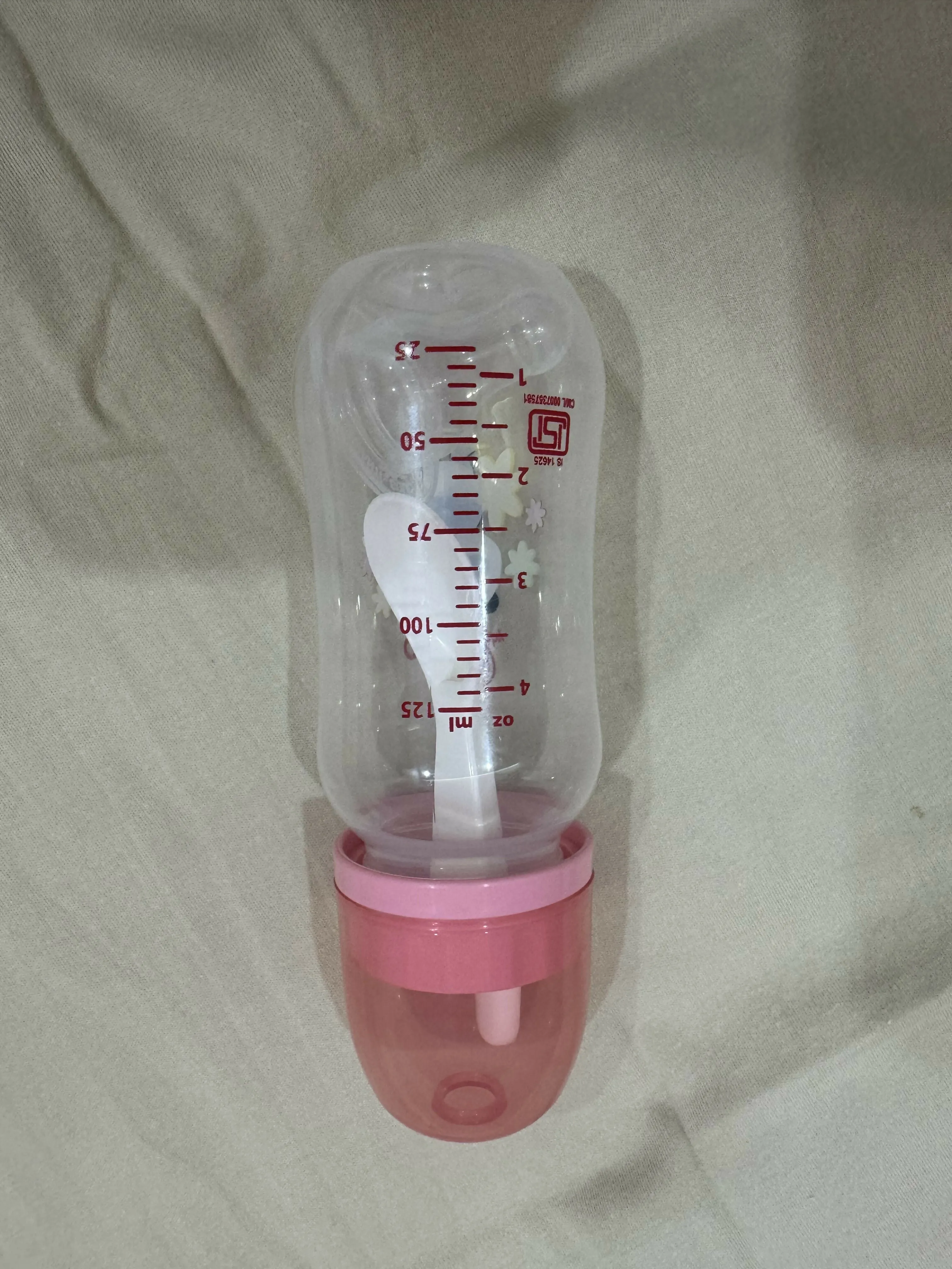 APPLE BABY 3 in 1 Feeding bottle cum sipper cum cereal feeder