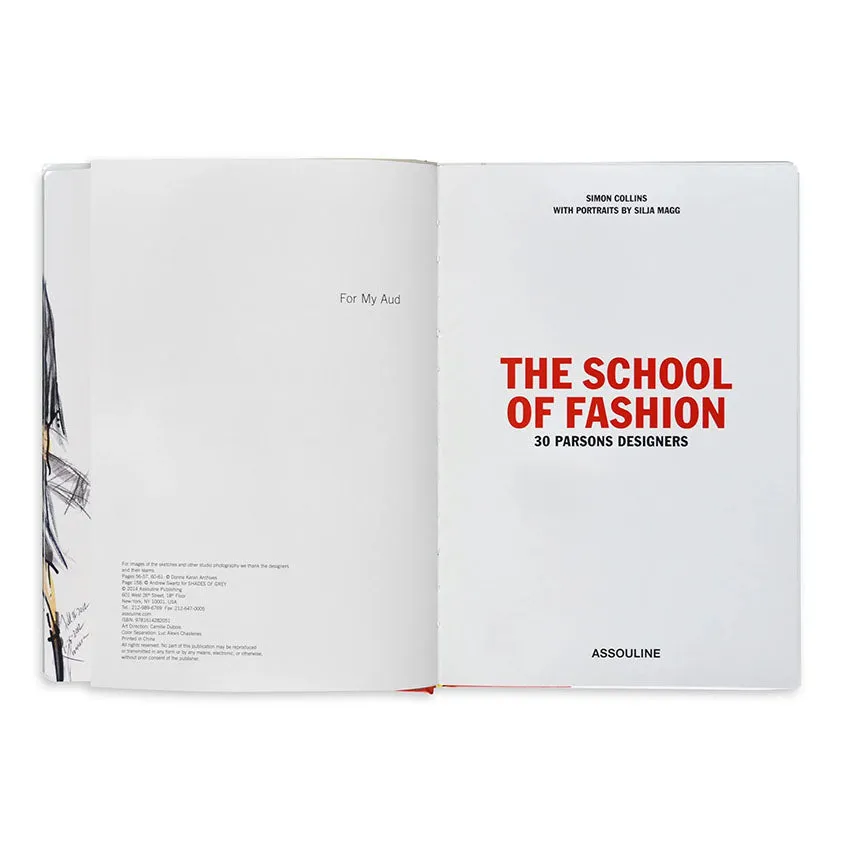 Assouline | The School of Fashion: 30 Parsons Designers