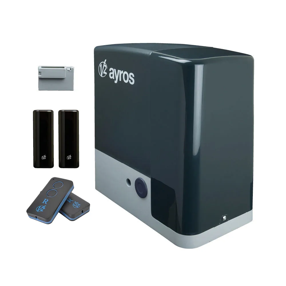 AYROS V2 High-Capacity 800kg 230V Sliding Gate Kit for Enhanced Security