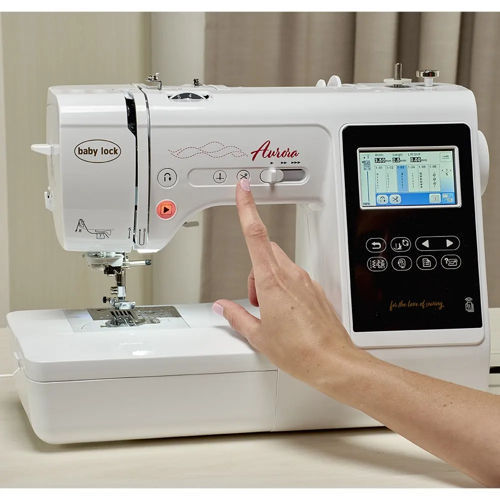 Baby Lock Aurora Embroidery & Sewing Machine