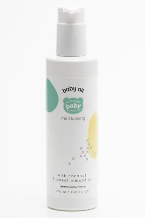 Baby Oil With Coconut & Sweet Almond Oil 250Ml