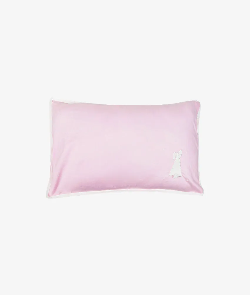 Baby Pillow Covers - Pink Rabbit Theme