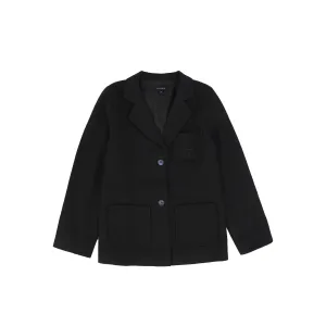 Bamboo Black Pocket Blazer