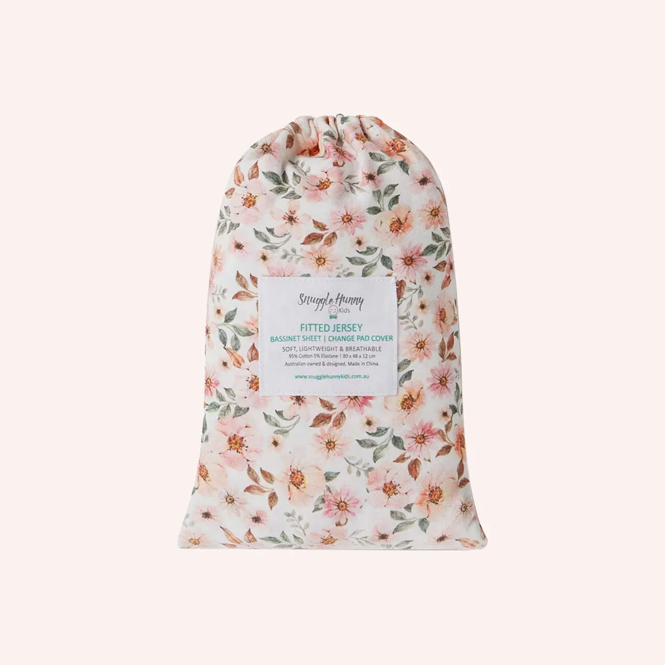 Bassinet Sheet / Change Pad Cover - Spring Floral