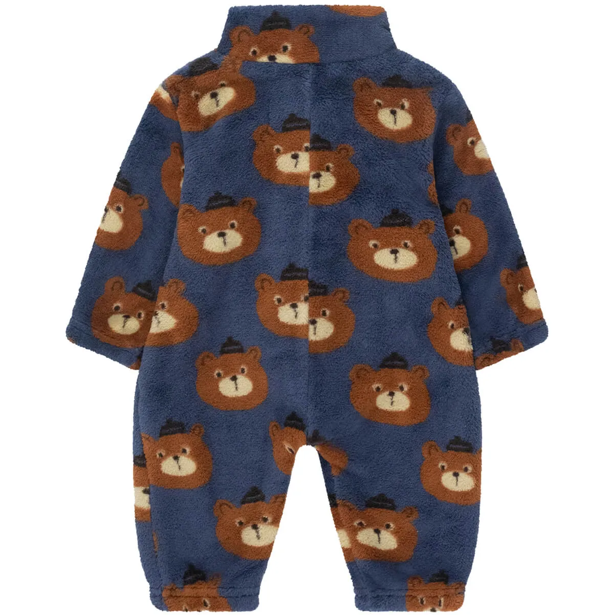 Bears Polar Baby One-Piece in Light Navy by Tinycottons