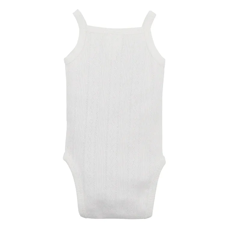 Bebe - Cloud Pointelle Bodysuit