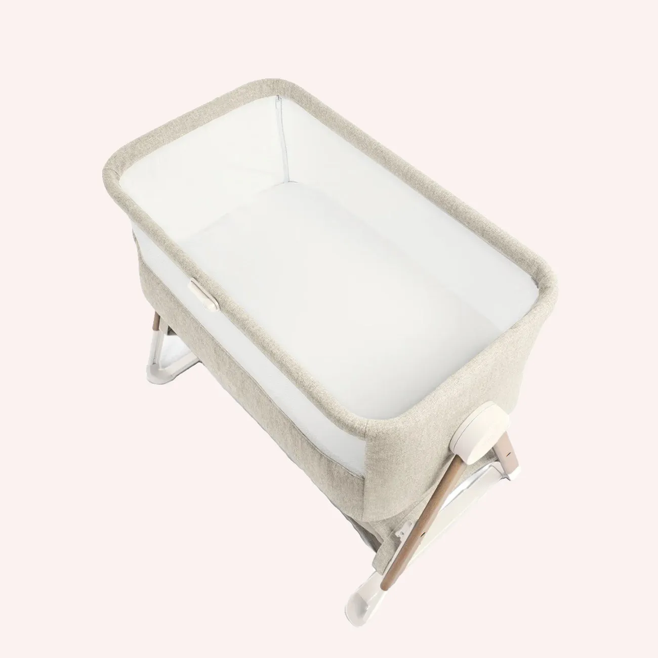 Bedside Crib Lua - Beige