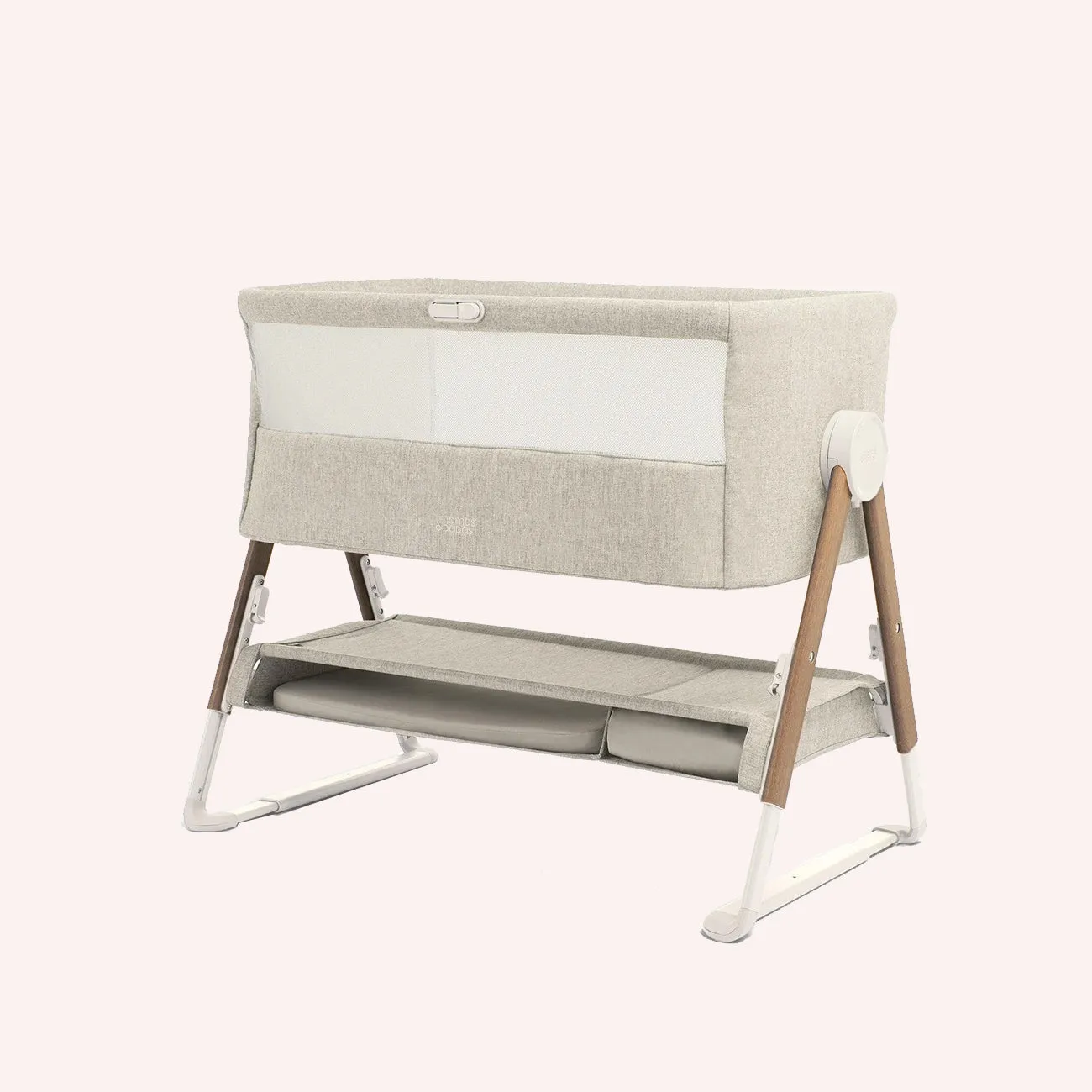 Bedside Crib Lua - Beige