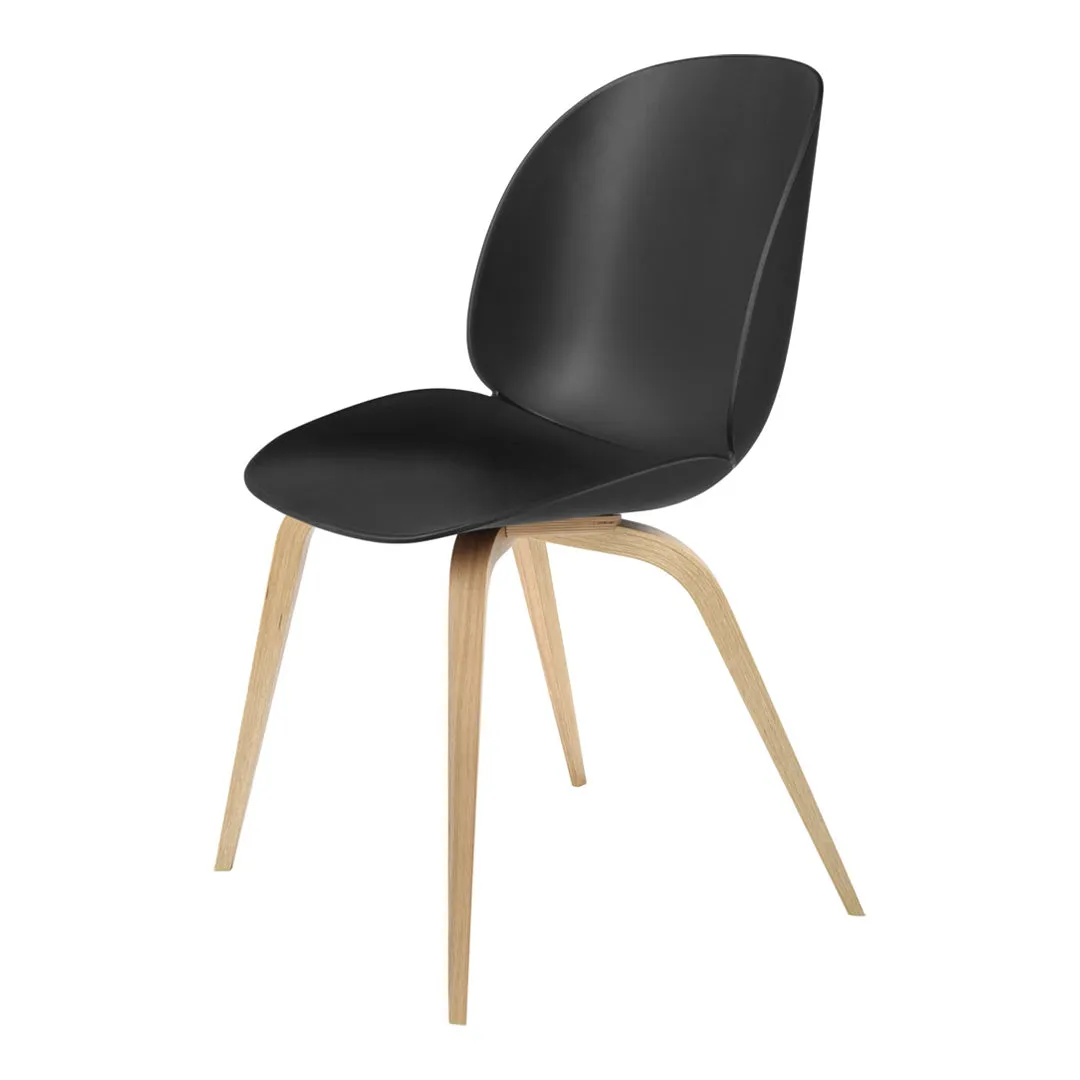 Beetle Dining Chair - Wood Base - Unupholstered