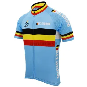 Belgium Team Retro Cycling Jersey