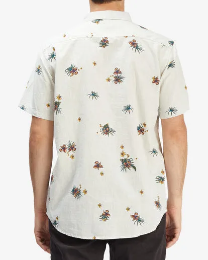 Billabong Sundays Mini Short Sleeve Shirt - Oat