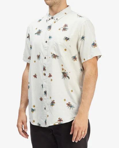 Billabong Sundays Mini Short Sleeve Shirt - Oat