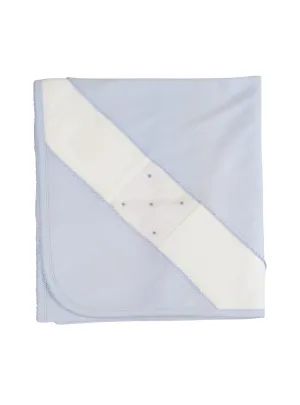 Blue Dots Baby Boy Pima Cotton Blanket