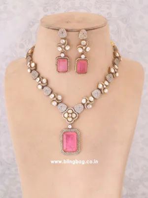 Blush Katherine Zirconia Jewellery Set