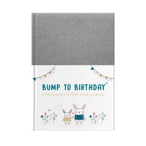 Book - Bump To Birthday: Pregnancy And First Year Journal