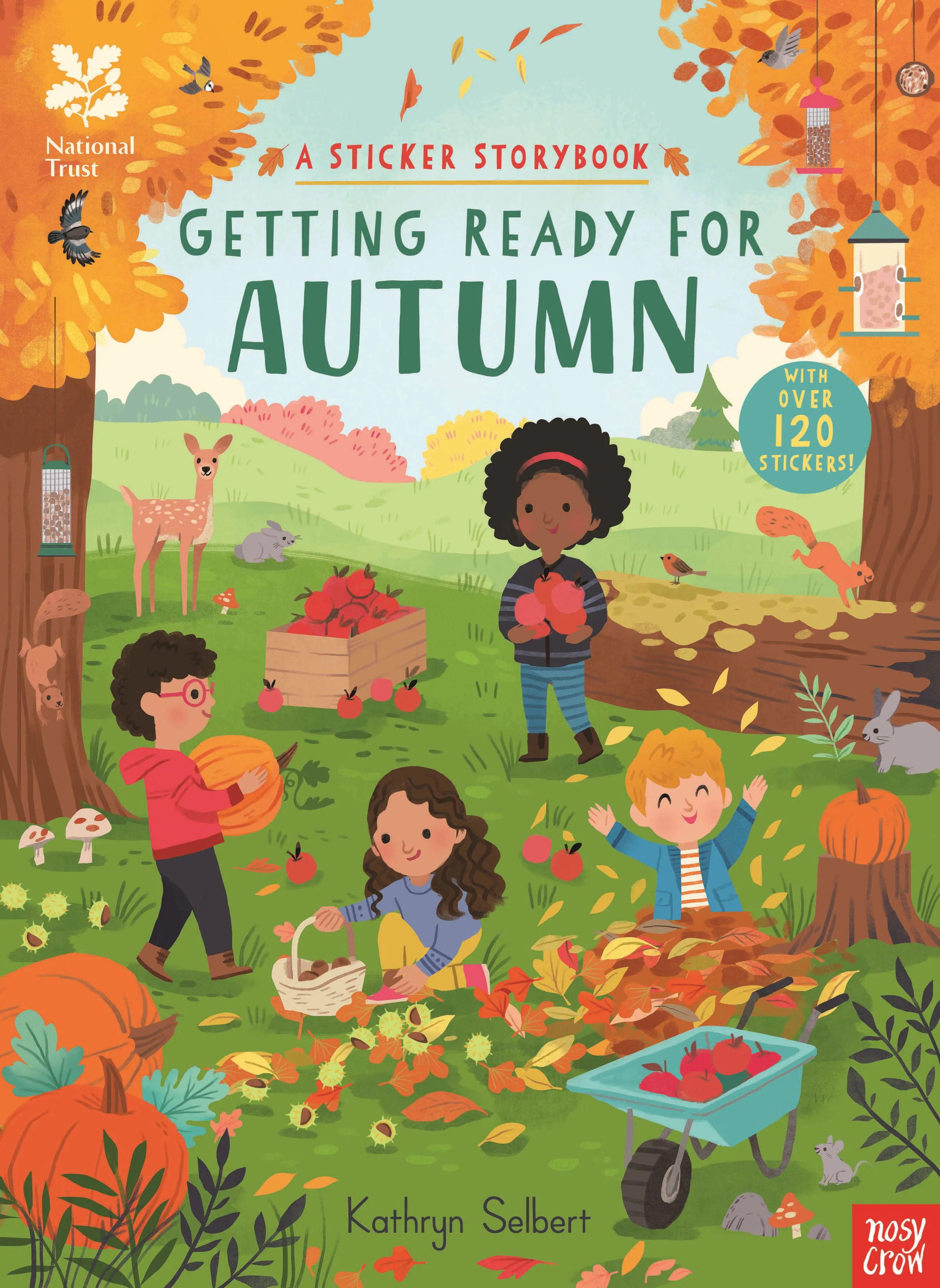 Book - Getting Ready For Autumn (Sticker Storybook)