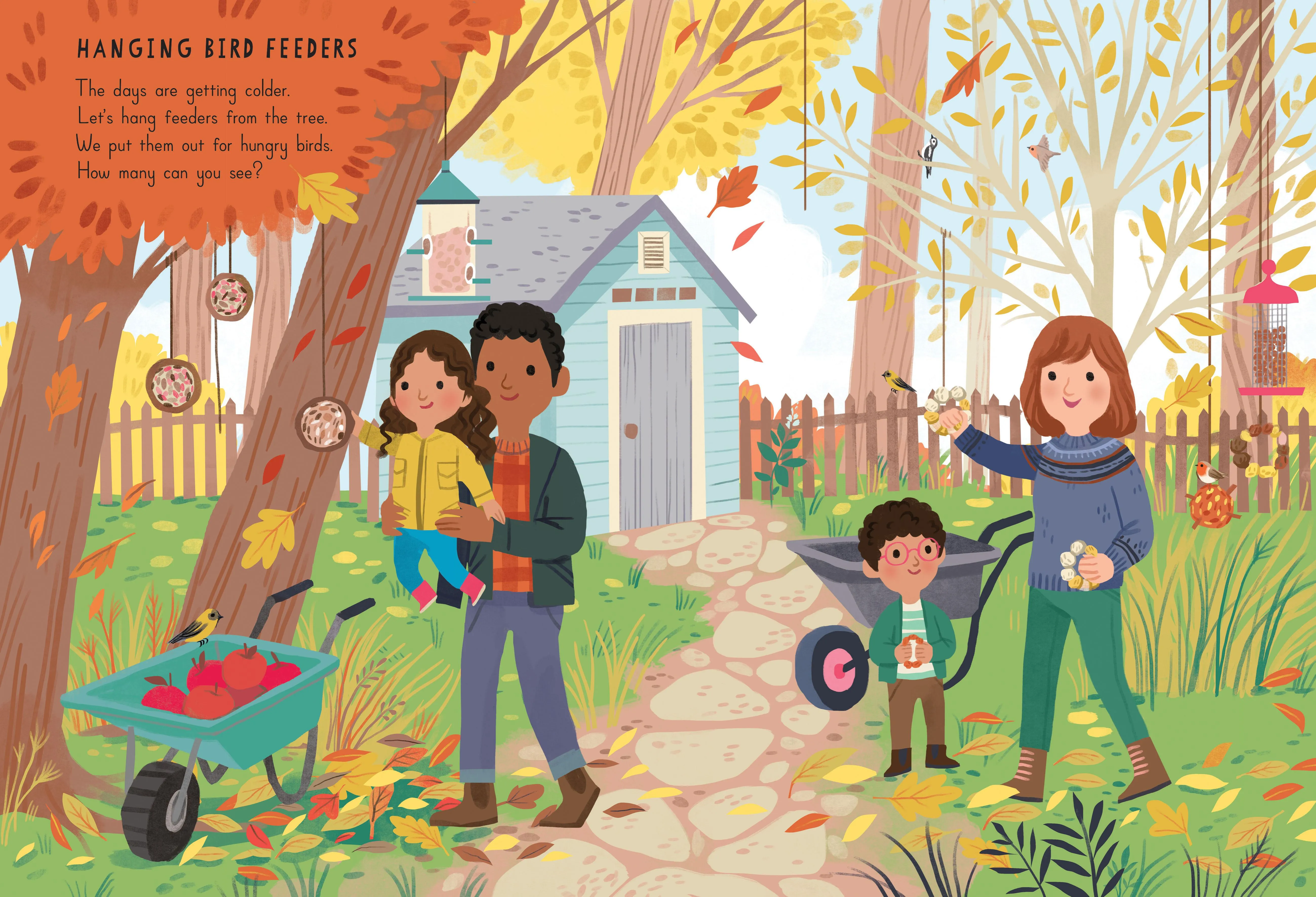 Book - Getting Ready For Autumn (Sticker Storybook)