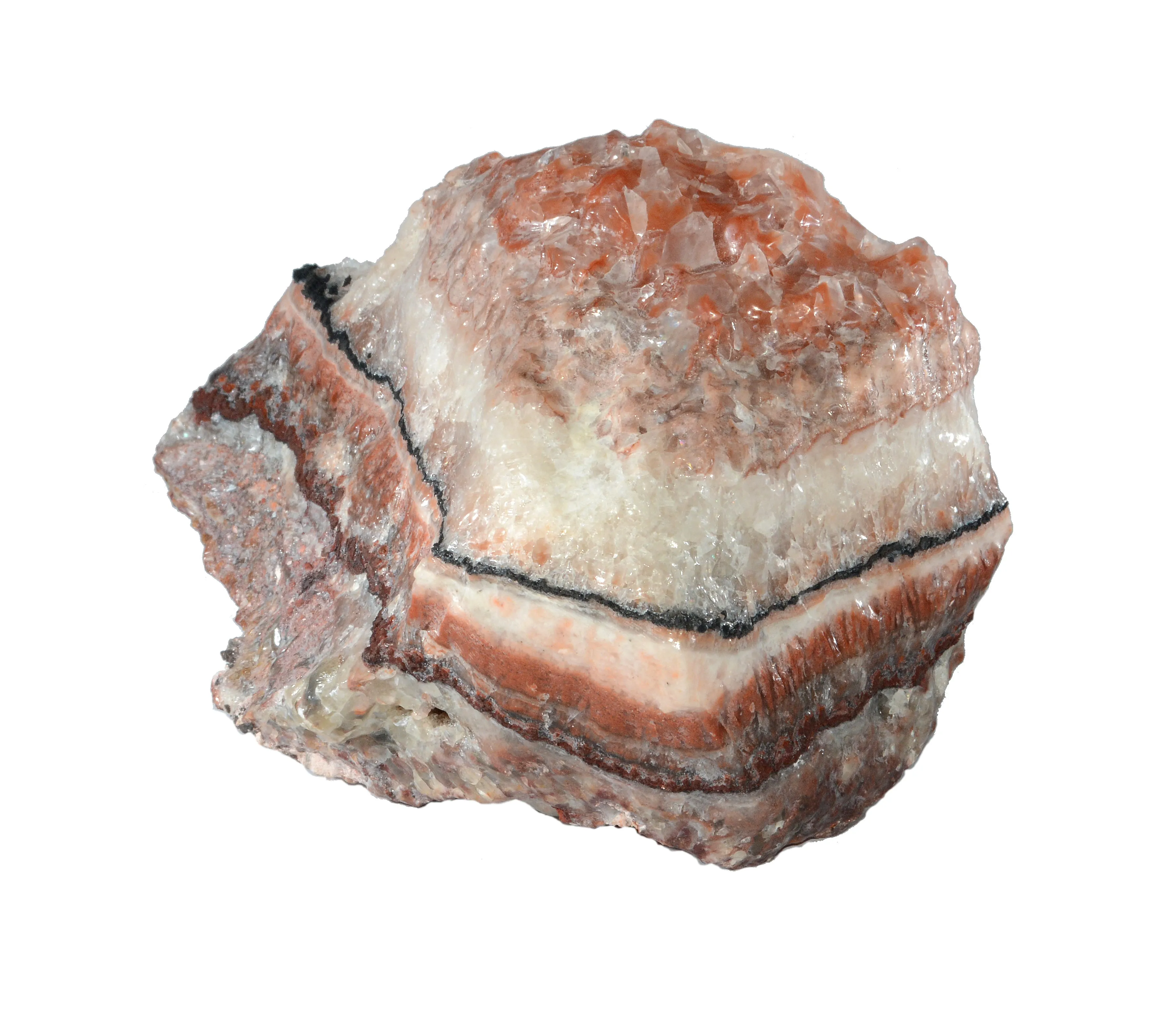 Calcite Banded Rose