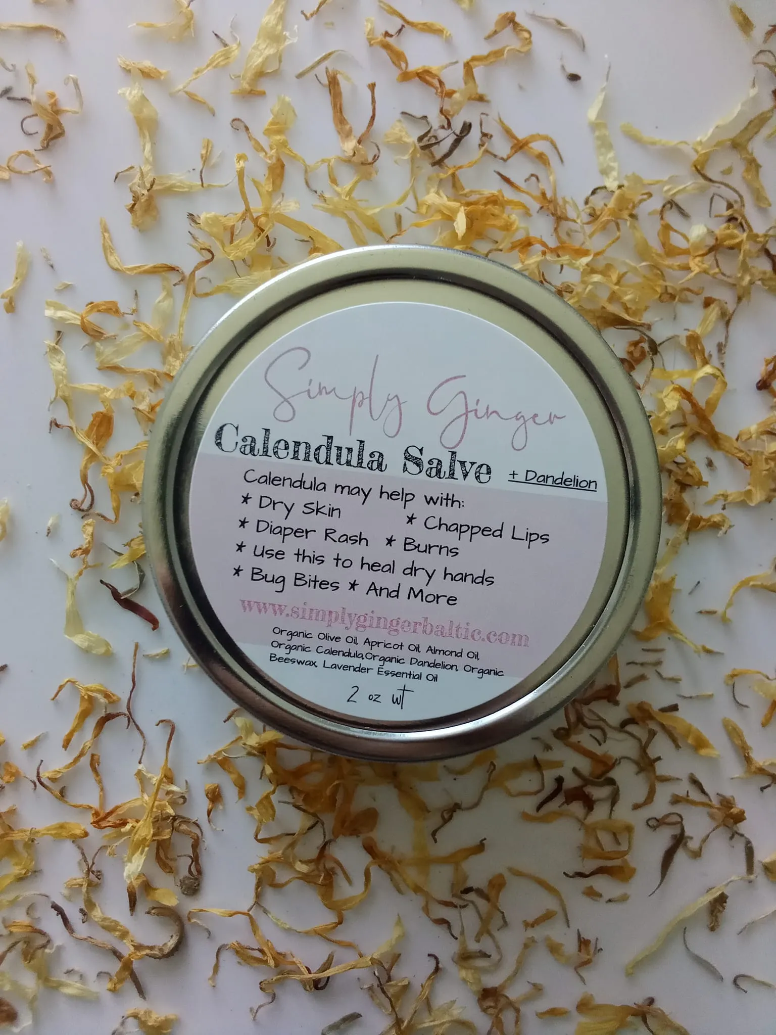 Calendula   Dandelion Salve ll Bug Bites