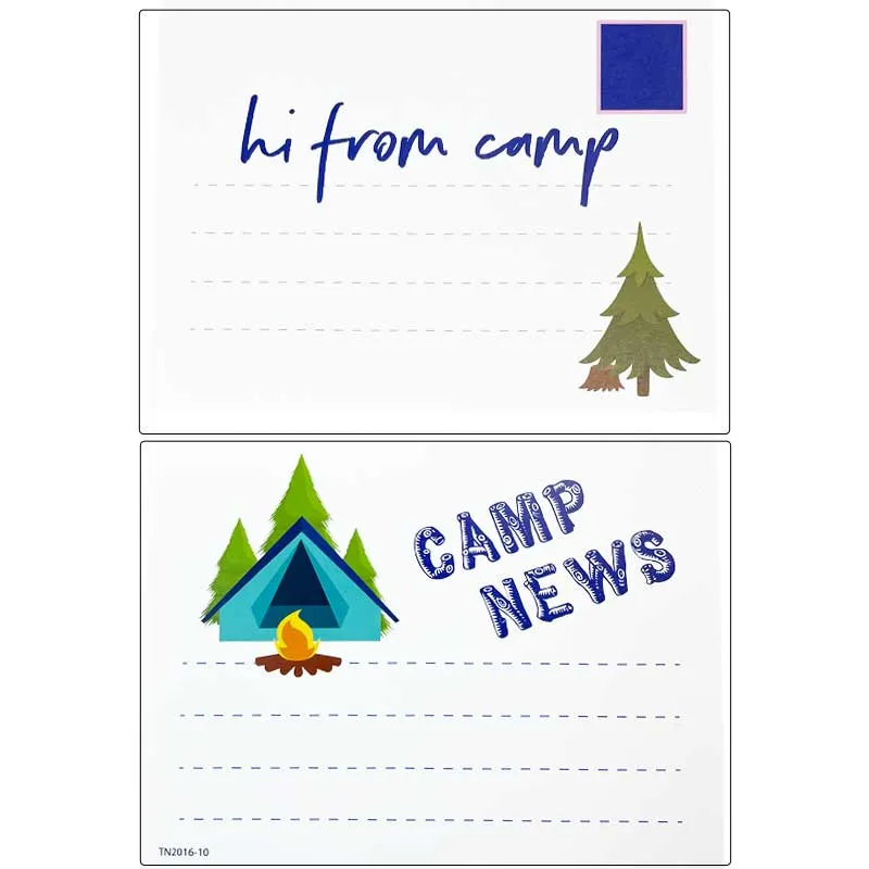 Camp Stationery - Campsite News