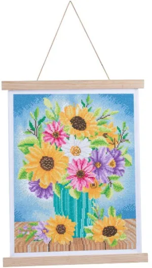 CAS-01L: Crystal Art 40x50cm Scroll Kit - Spring Chintz