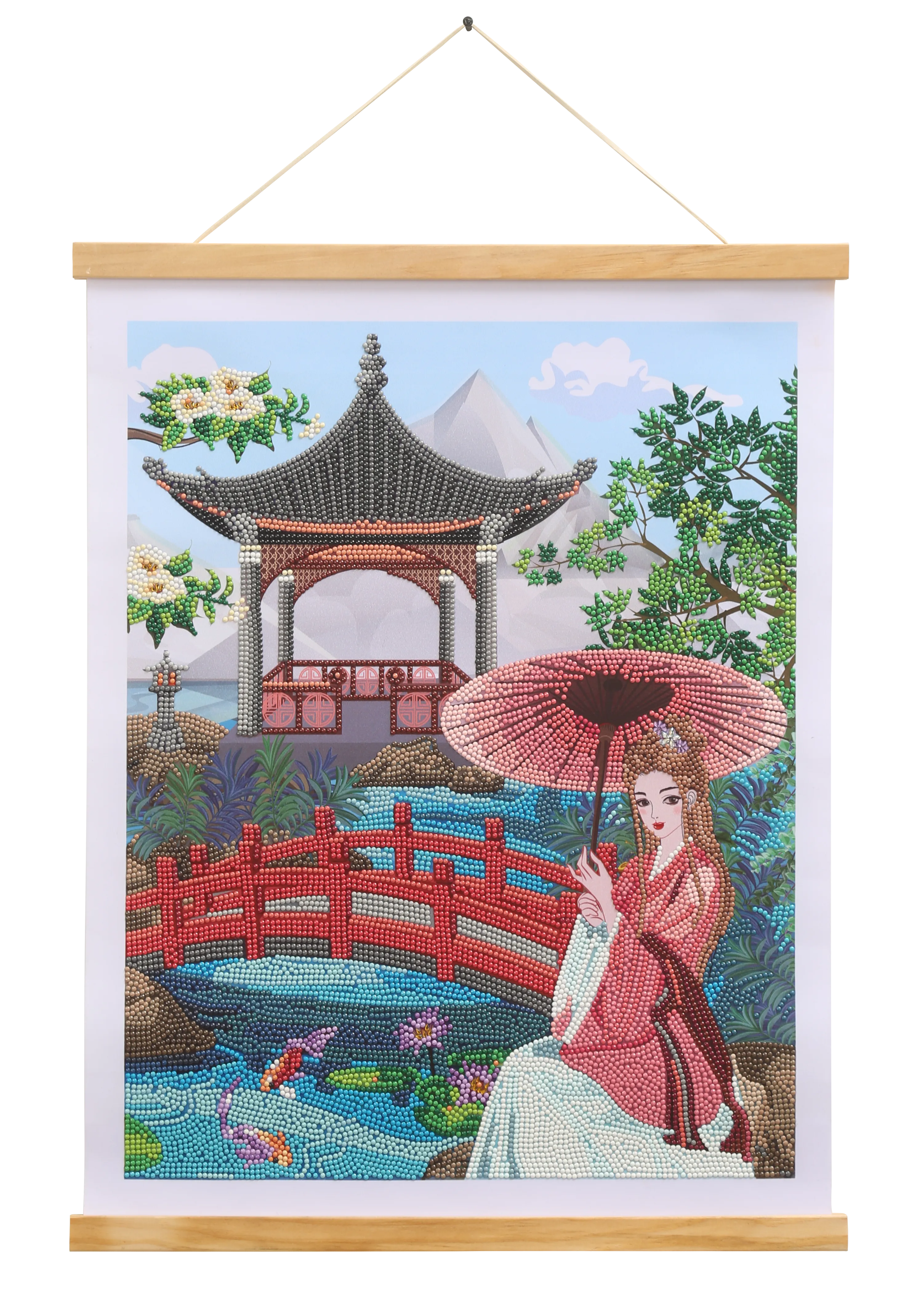 CAS-05L: Crystal Art 35x45cm Scroll Kit - Pavilion