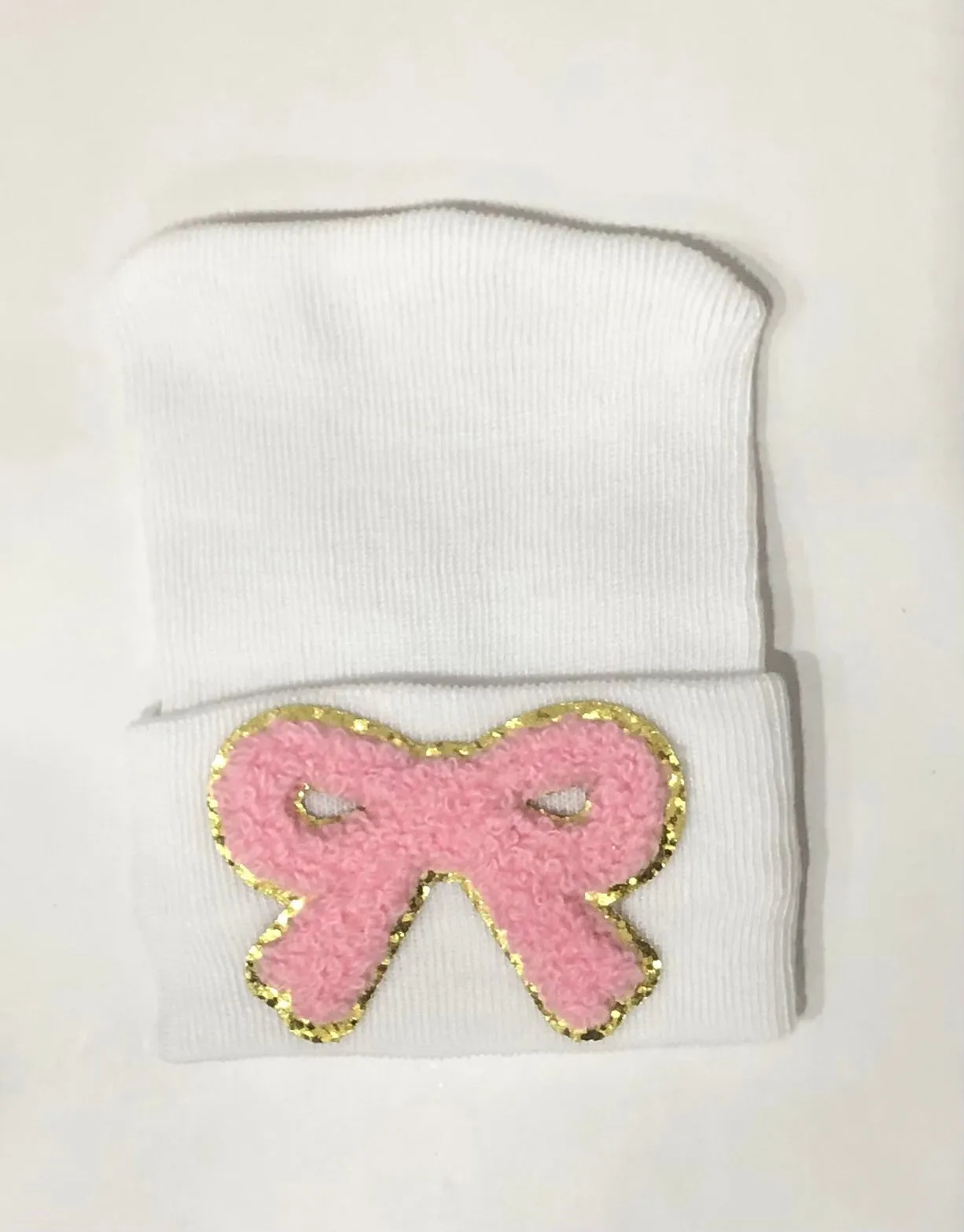 Chenille Applique Hospital Hat