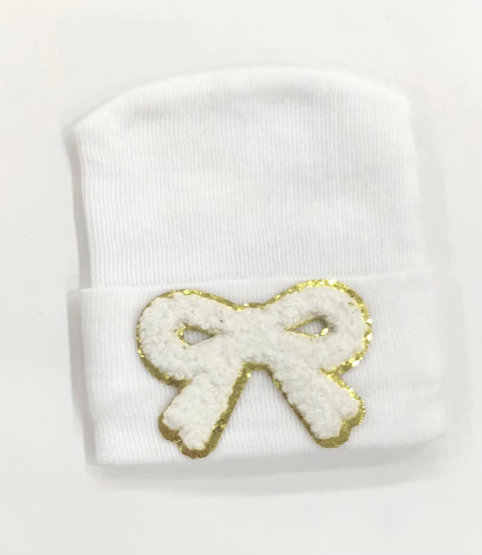 Chenille Applique Hospital Hat