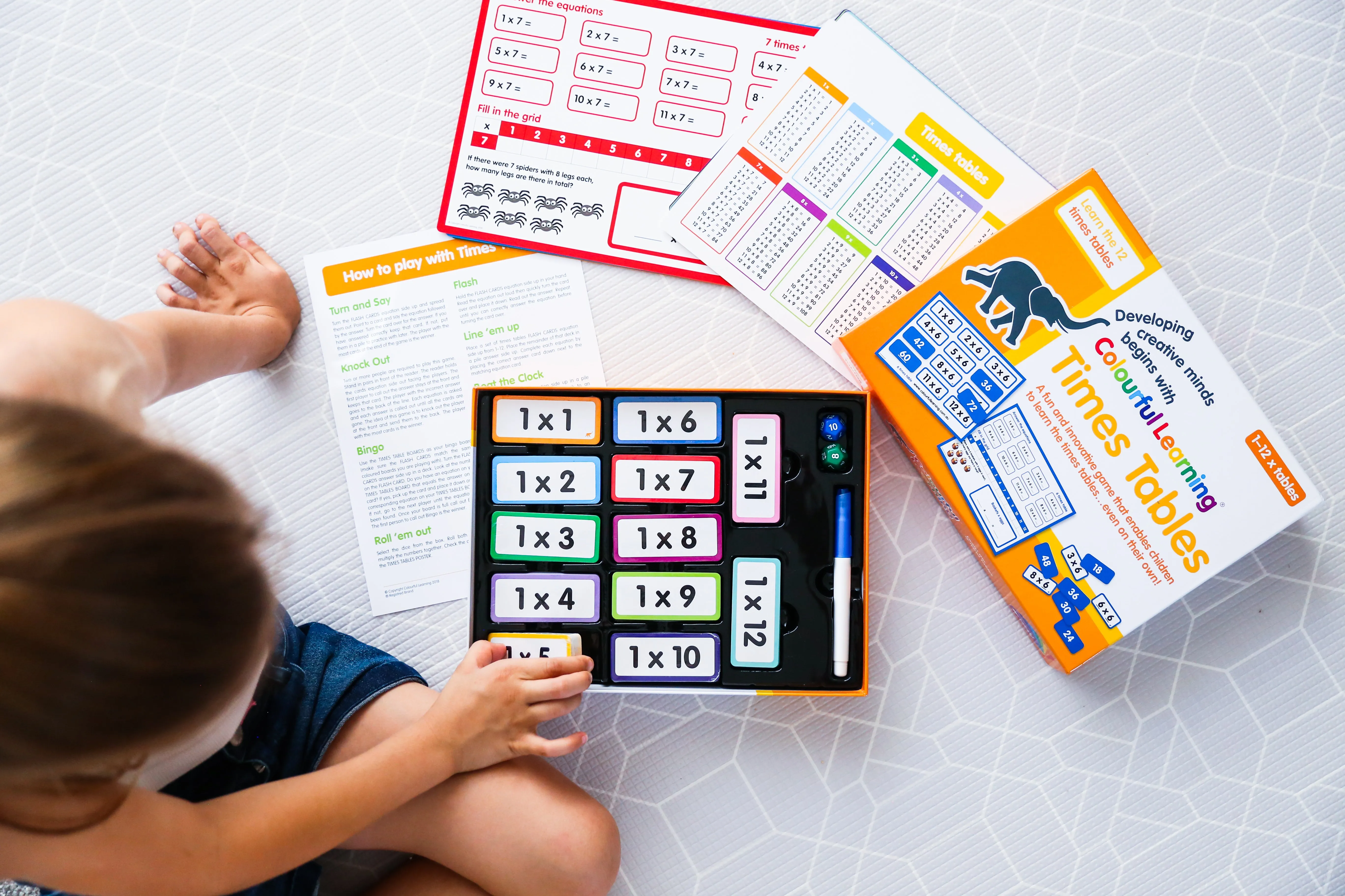 Colourful Learning - Times Tables Games