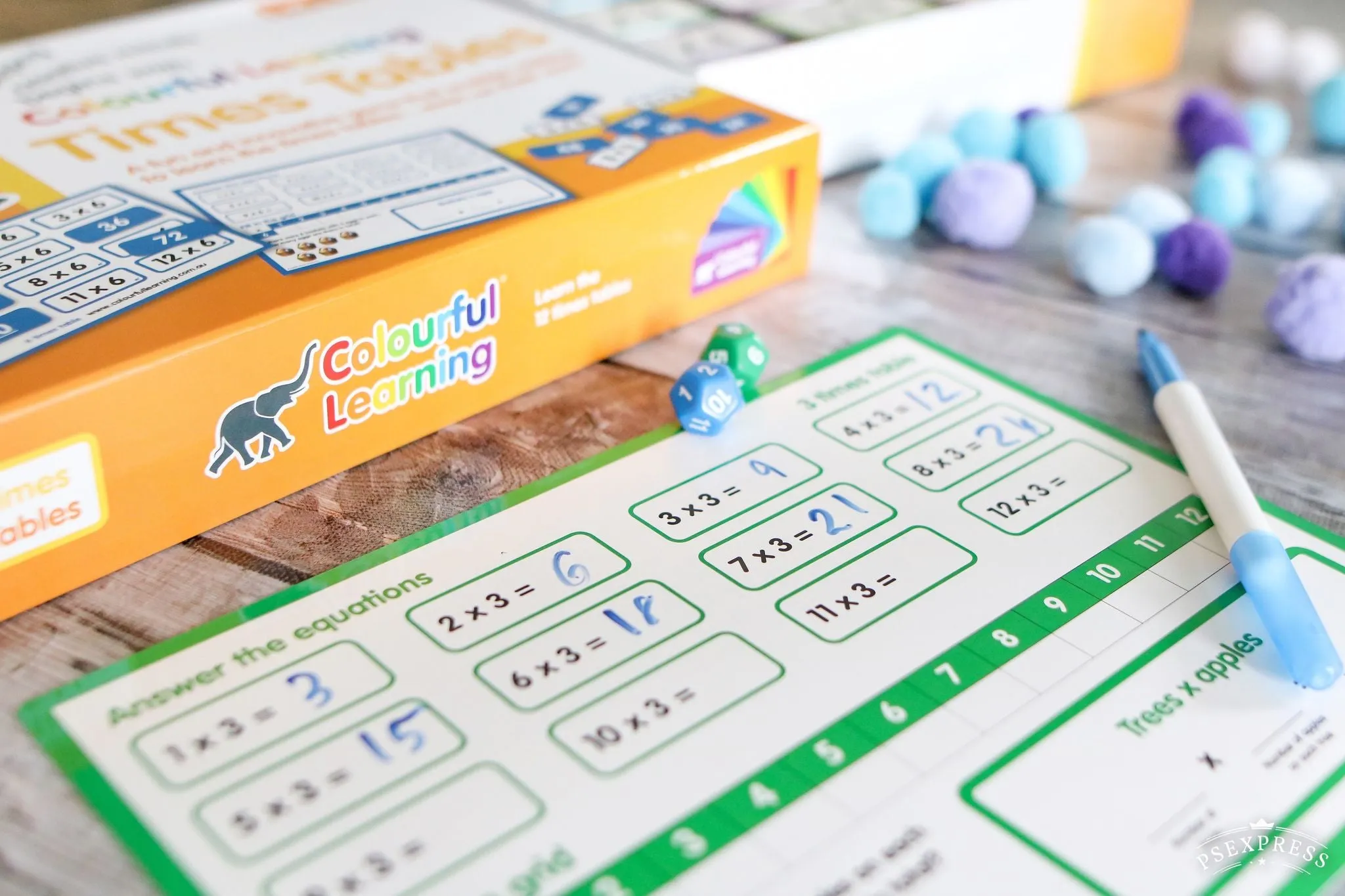 Colourful Learning - Times Tables Games