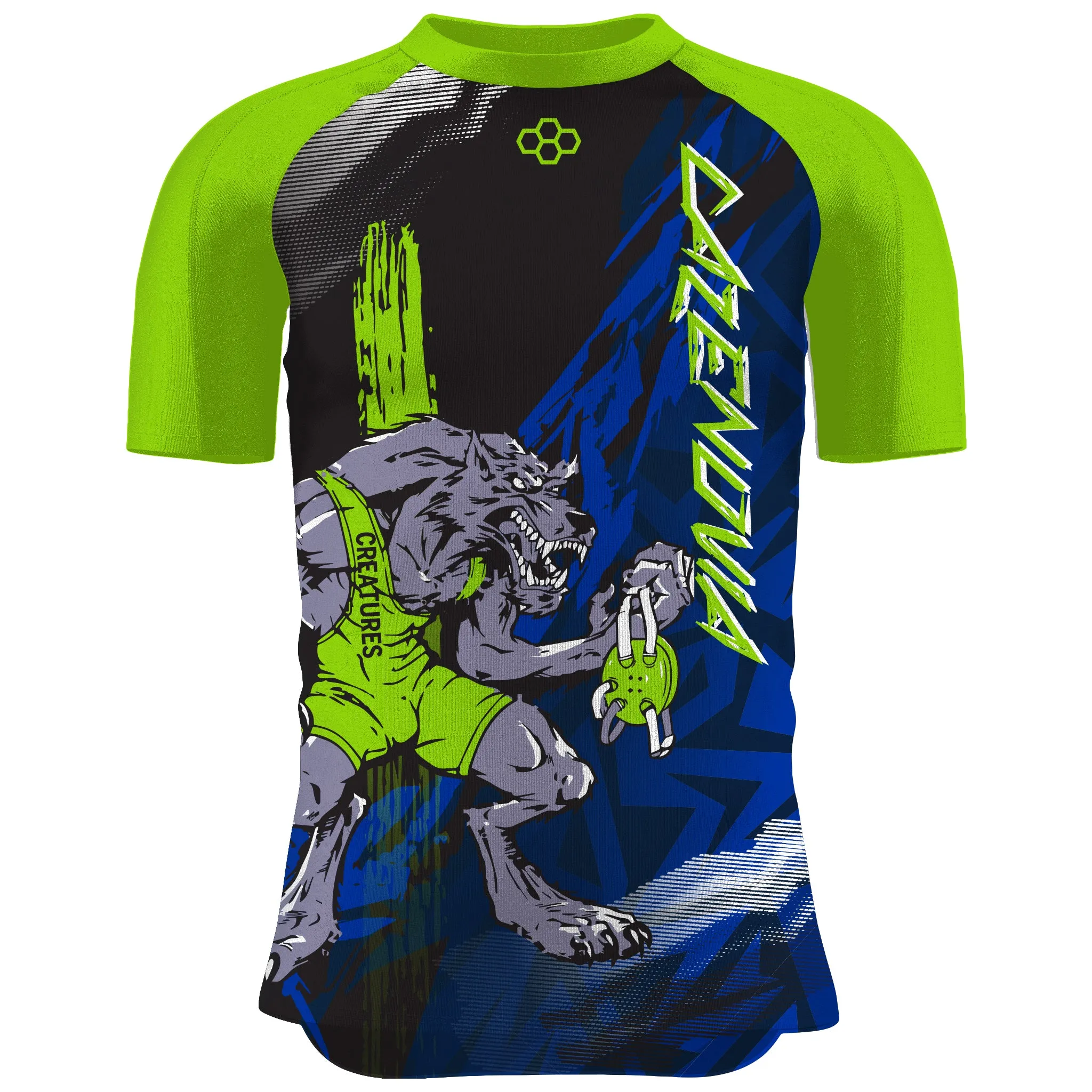 Compression Shirt-Unisex--Caz Creatures Wrestling Club Team Store