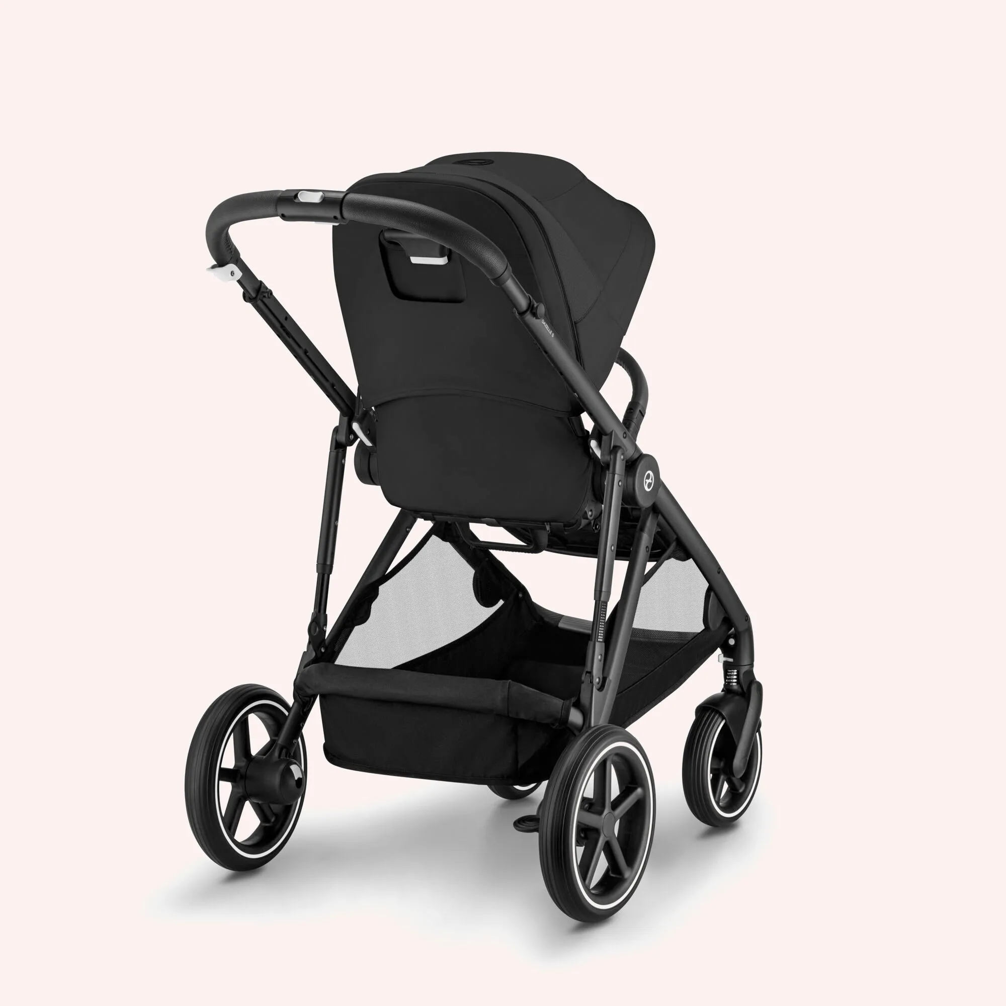 Cybex Gazelle S Bassinet and Seat Pram - Moon Black