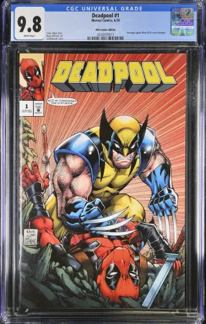 DEADPOOL #1 TODD NAUCK VARIANT CGC 9.8